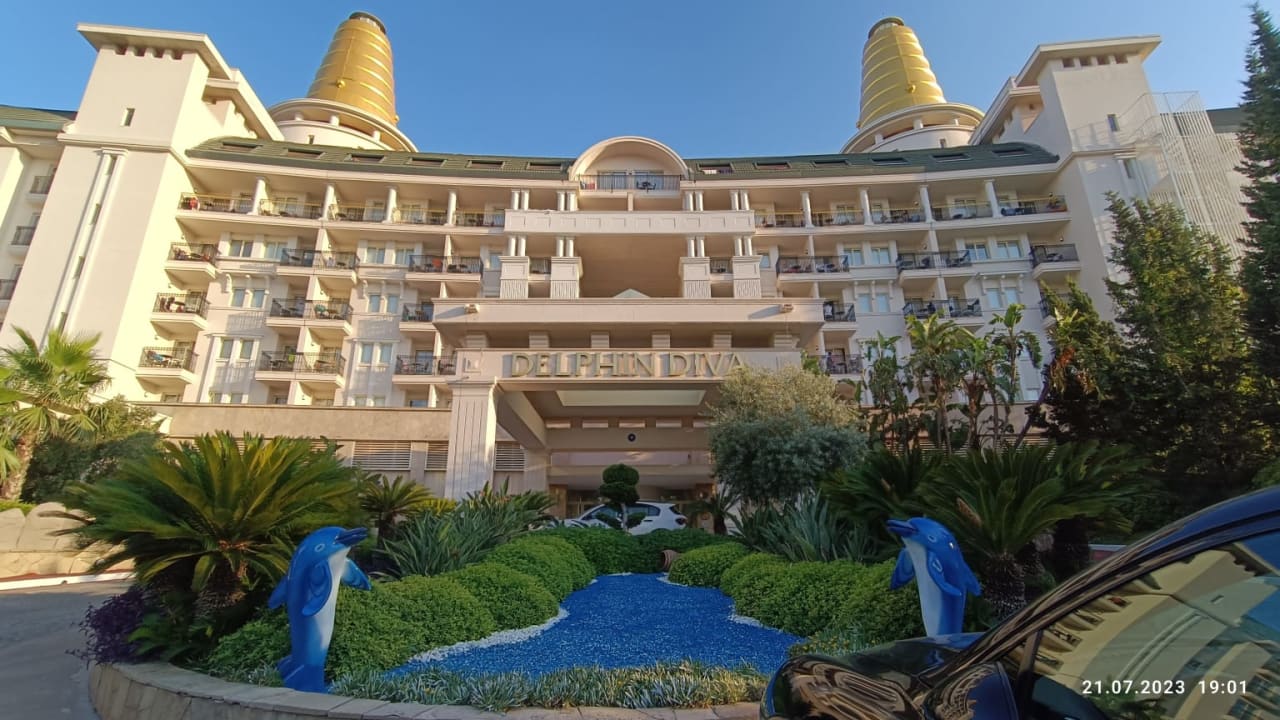 Außenansicht Hotel Delphin Diva