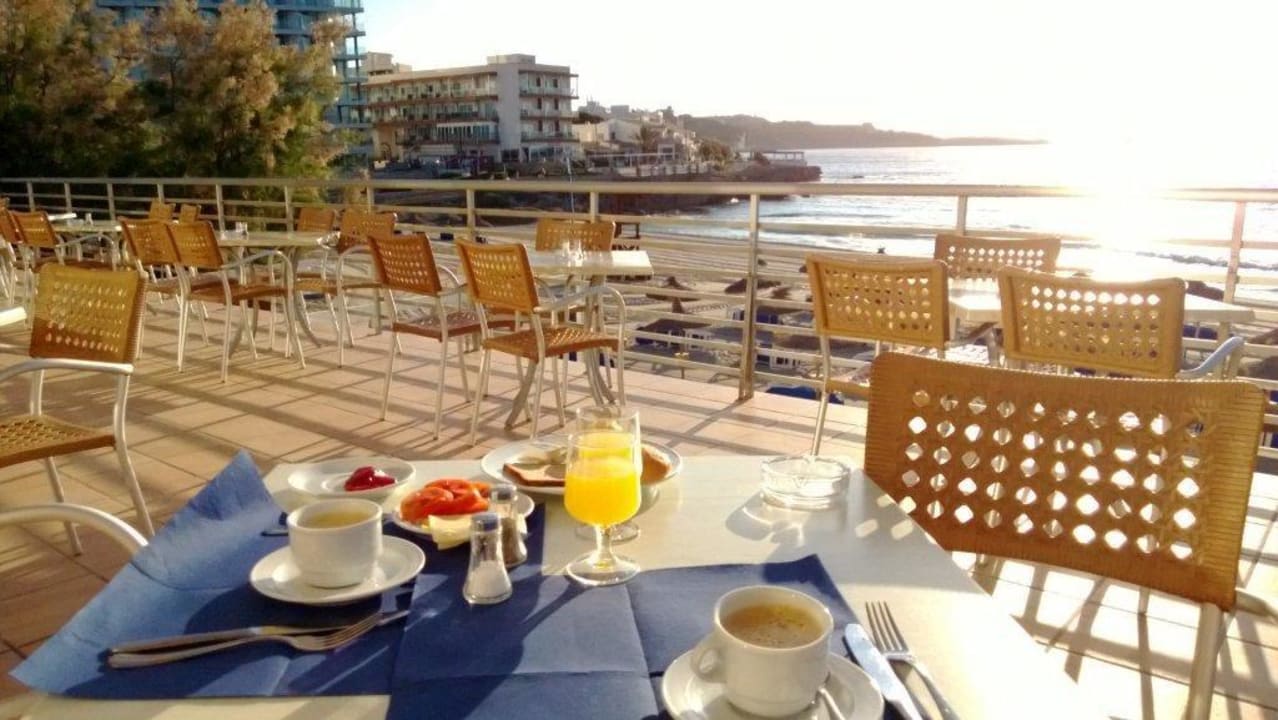 Terrasse mit Meerblick Hotel Na Forana