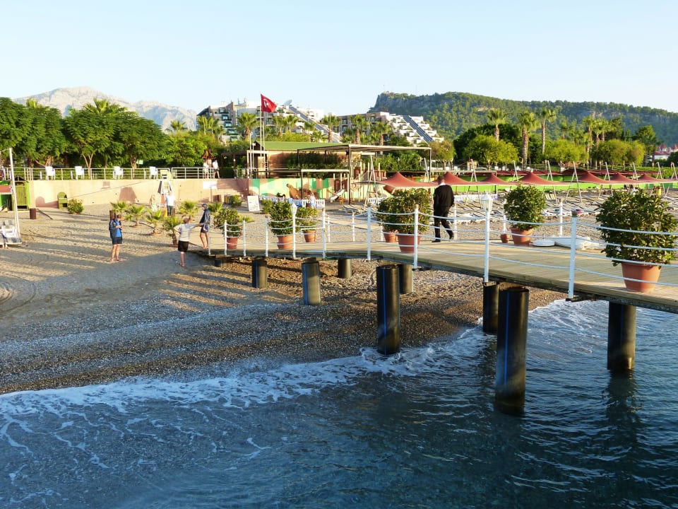 Ausblick vom Badesteg Limak Limra Hotel & Resort