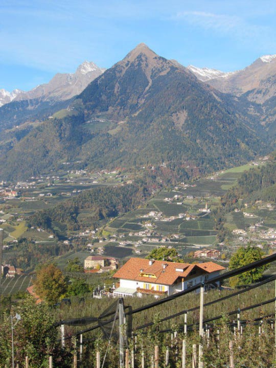 Hotel Meinhardt vom Waalweg aus Hotel Meinhardt