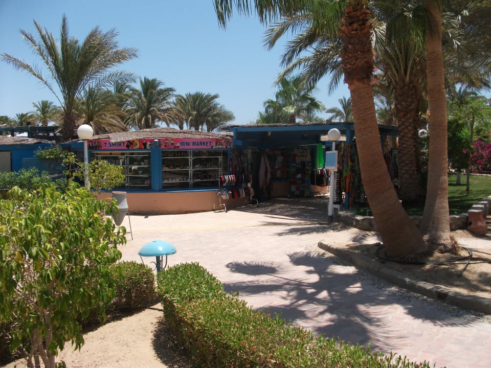 Einblick ins Gartenparadies Club Paradisio El Gouna, Red Sea