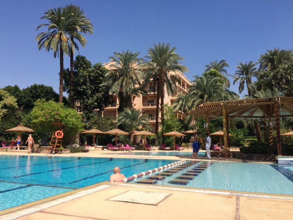 Poolanlage Hotel Sofitel Pavillon Winter Luxor