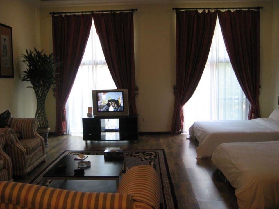 Sitzecke Warwick International Apartments Beijing