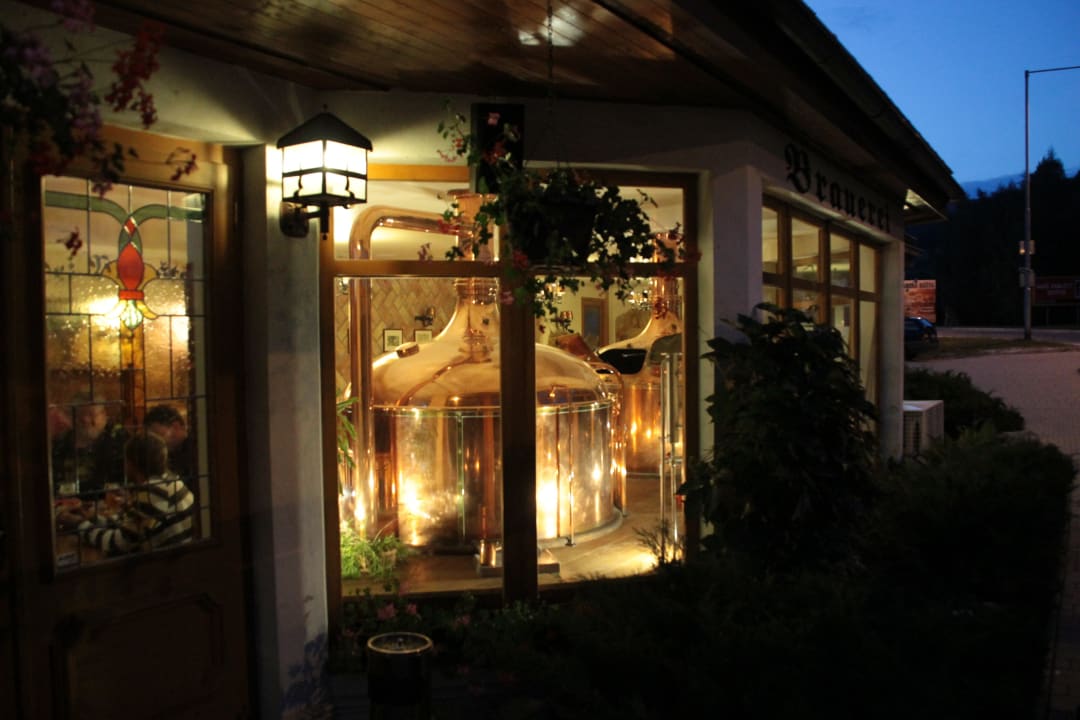 Einblicke in die Brauerei Hotel Pivovarská Bašta