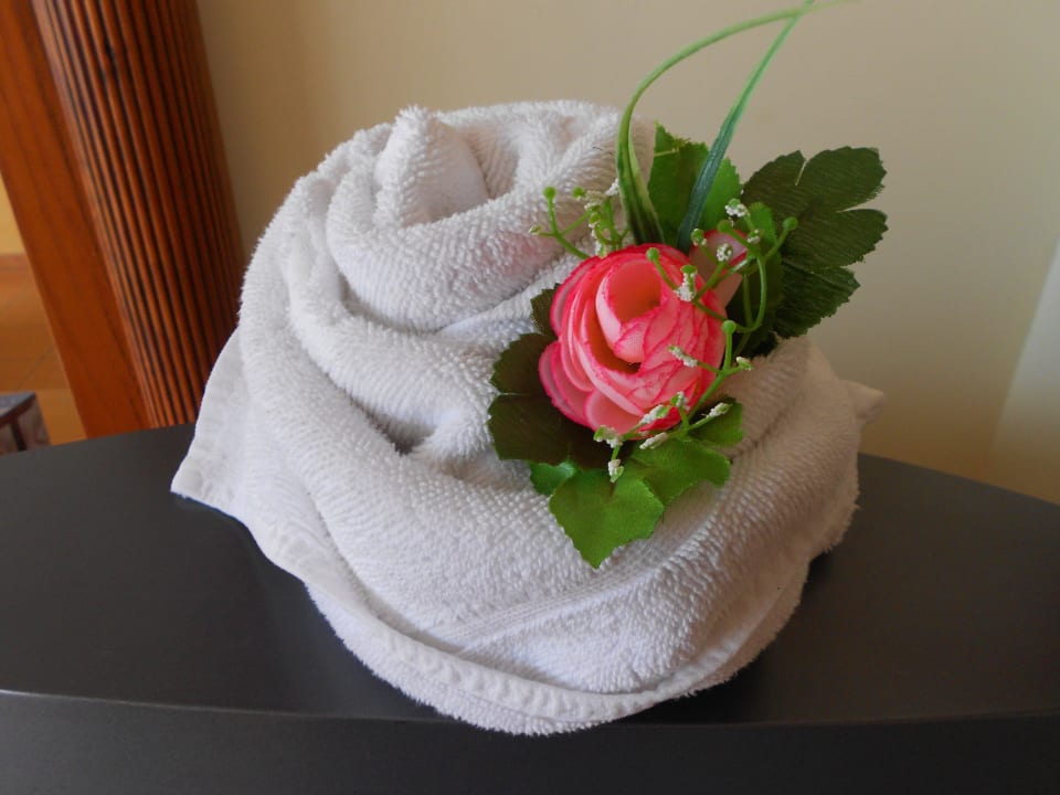 Handtuch als Deko Bahia Principe Sunlight Costa Adeje