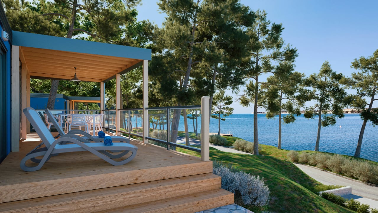 Ausblick Valamar Camping Lanterna