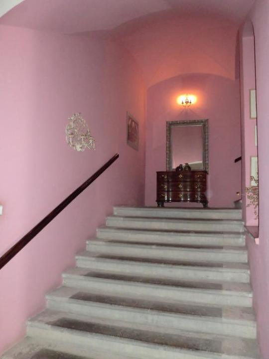 Treppenaufgang Hotel Salva Guarda