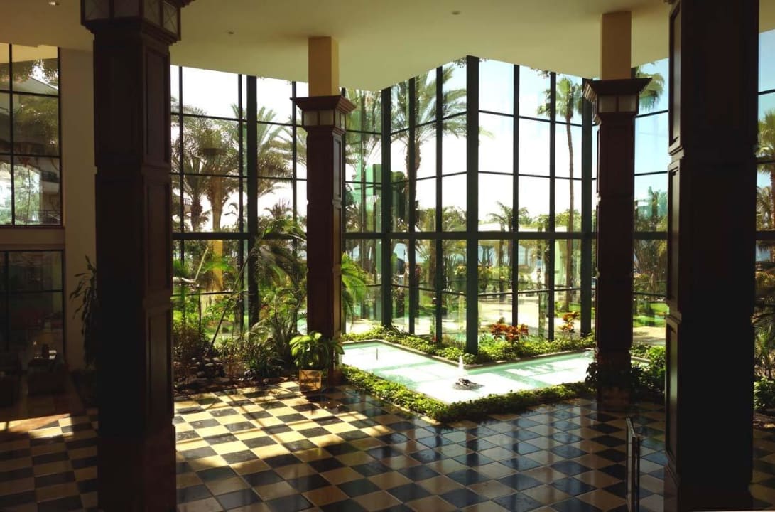Ausblick von der Lobby Hipotels Natura Palace