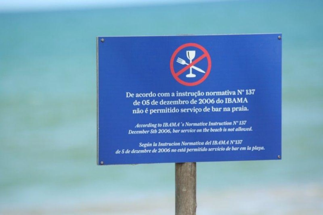 Schild Iberostar Waves Bahia