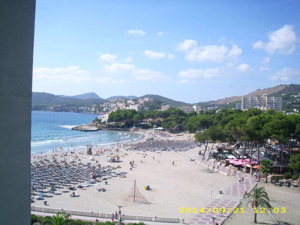 Aussicht vom Balkon Hotel Vibra Beverly Playa