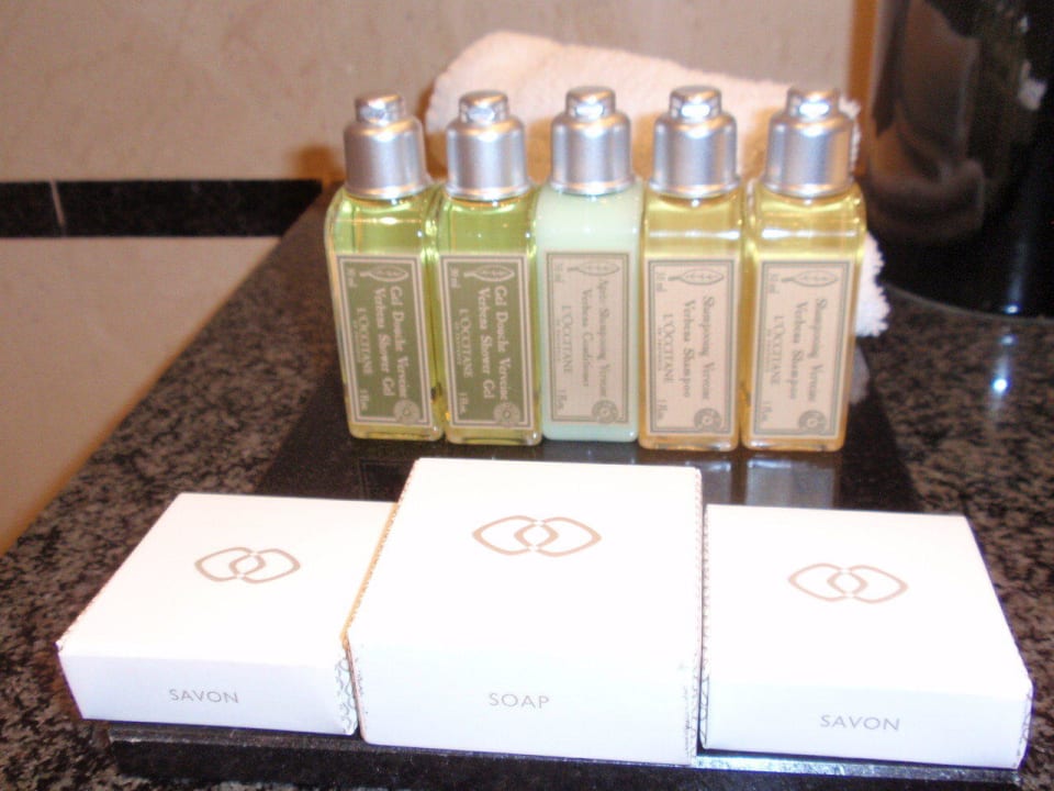 Toilettenartikel von Lóccitaine Sofitel Budapest Chain Bridge