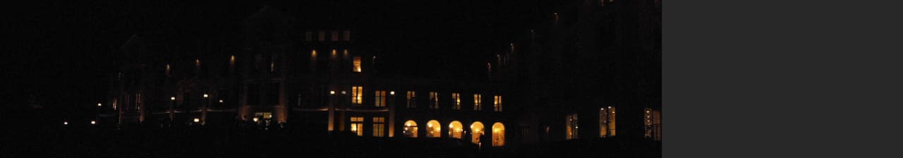Abendstimmung Rückseite Naturresort & Spa Schindelbruch