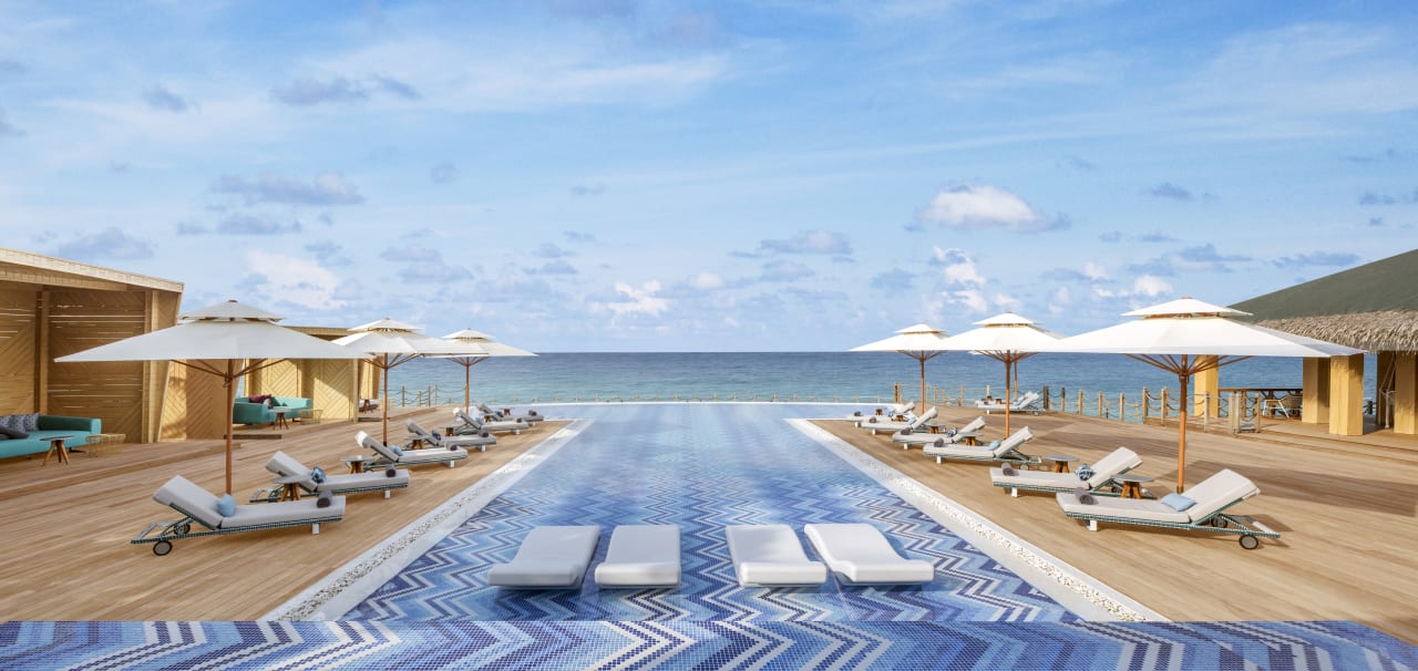 Pool JW Marriott Maldives Resort & Spa