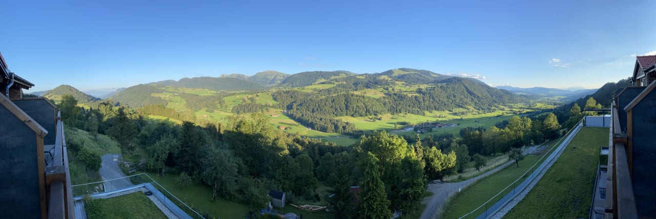 Ausblick Hotel Bergkristall Montafon