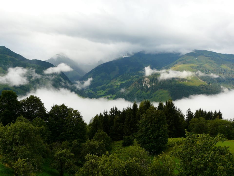 Nebel nach einer gewittrigen Nacht Alpengasthof Liebenberg