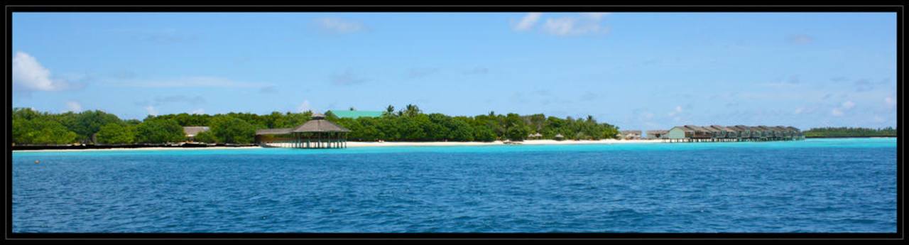 Insel von Süden her NH Collection Maldives Reethi Resort