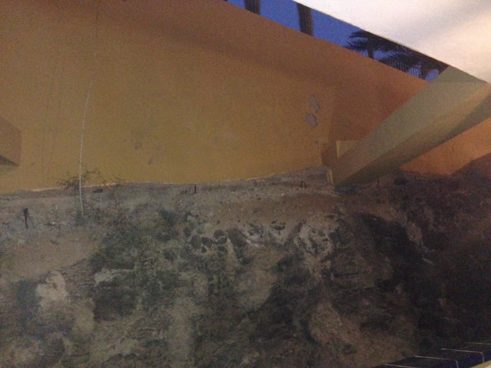 Starke Risse in Hotelmauer Club Hotel Drago Park