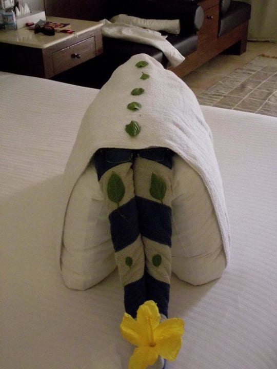 Handtuchfigur Pickalbatros Alf Leila Wa Leila Resort - Neverland Hurghada