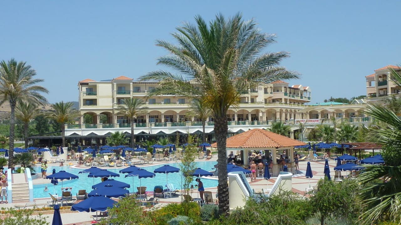 Blick vom Balkon Lindos Princess Beach Resort & Spa