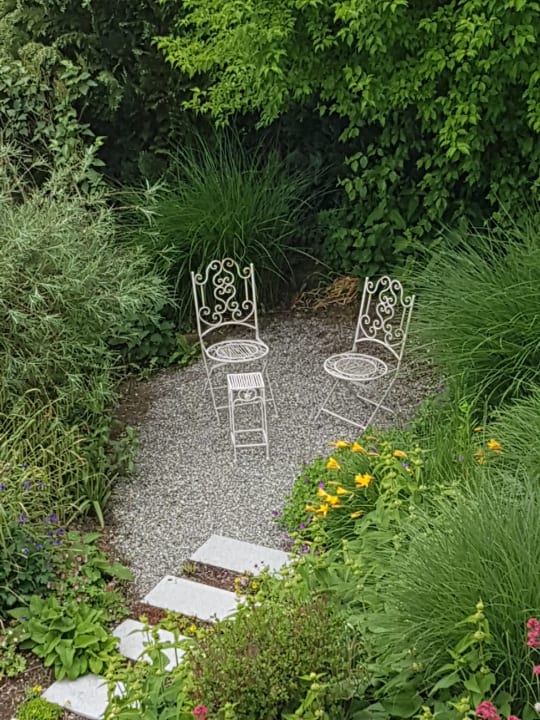 Gartenanlage Lupinenhotel Bodensee