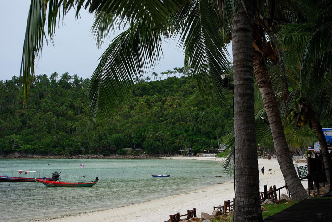 Plaża przed Hut Salad Hotel Salad Hut