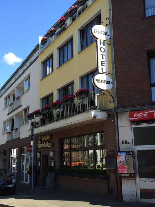 Blick auf das Hotel Zentral-Hotel Poststuben