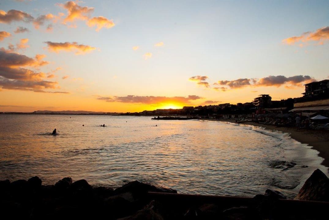 Zápav slunce Hotel Sineva Beach