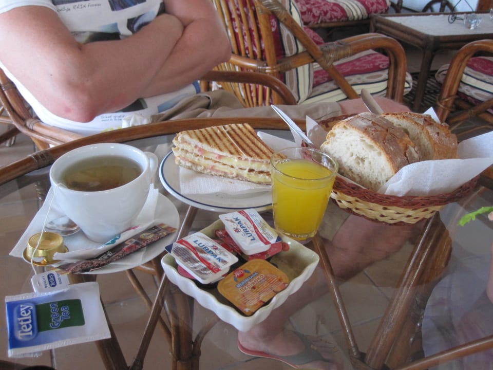 Das komplette Frühstück bei gebuchter HP Studios & Appartements Belvedere