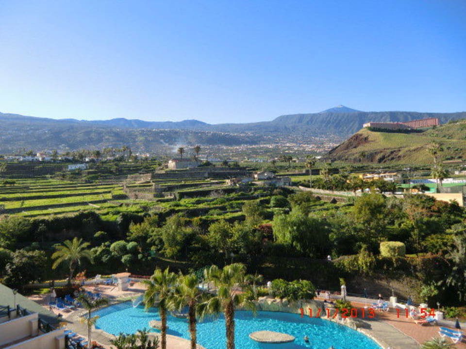 Teideblick vom Zimmer aus BLUESEA Costa Jardin Spa