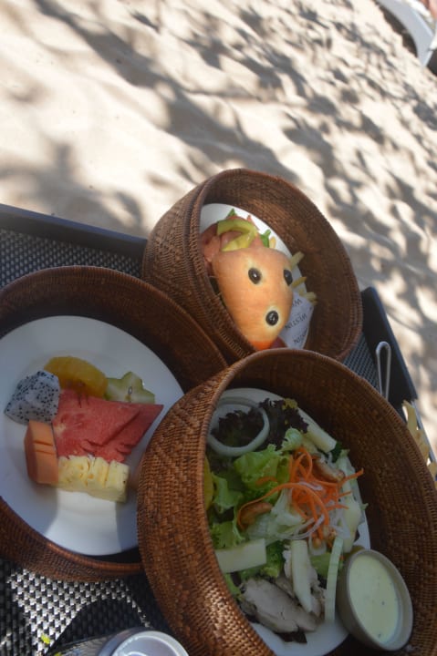 Mittag am Strand The Westin Resort Nusa Dua, Bali
