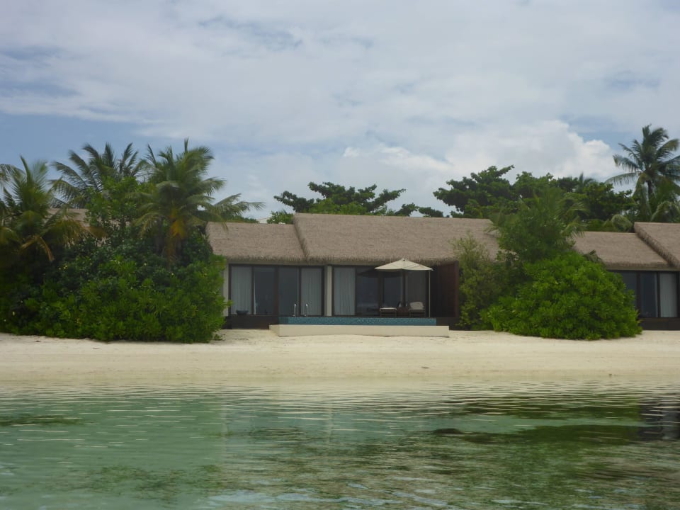 Unsere Beach Pool Villa The Residence Maldives