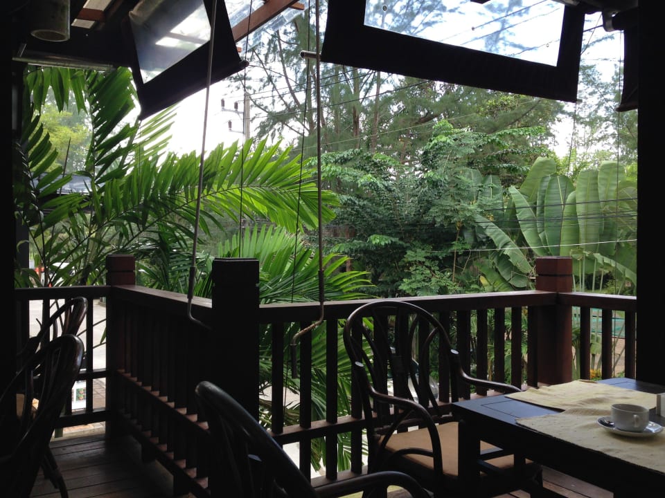 Ausblick beim Essen Khaolak Oriental Resort - Adults only