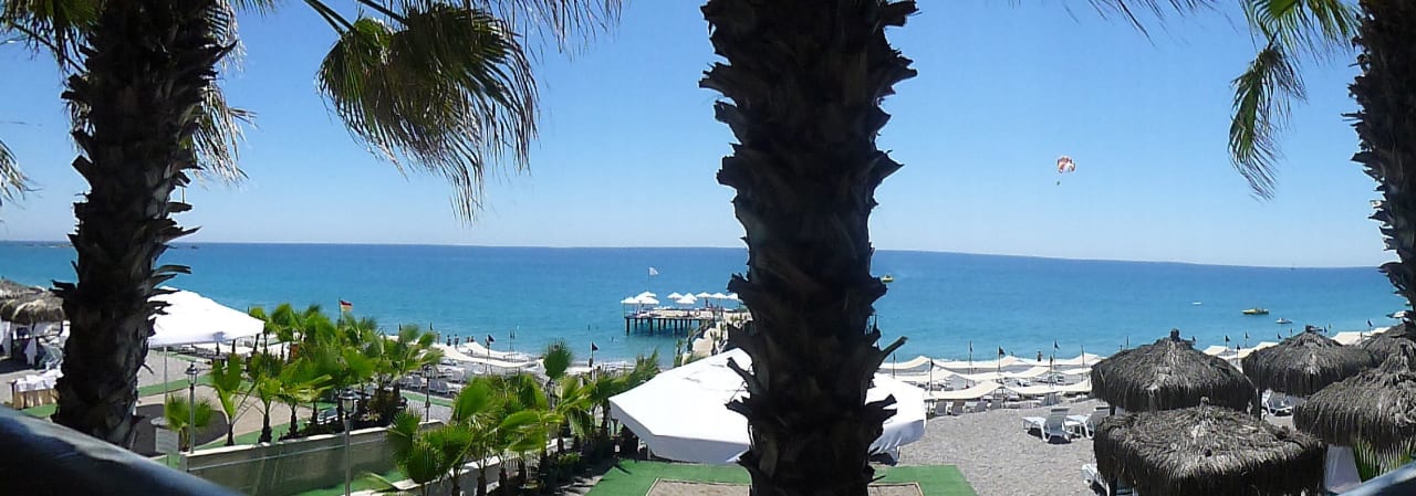 Ausblick vom Sushi-Restaurant Botanik Hotel & Resort