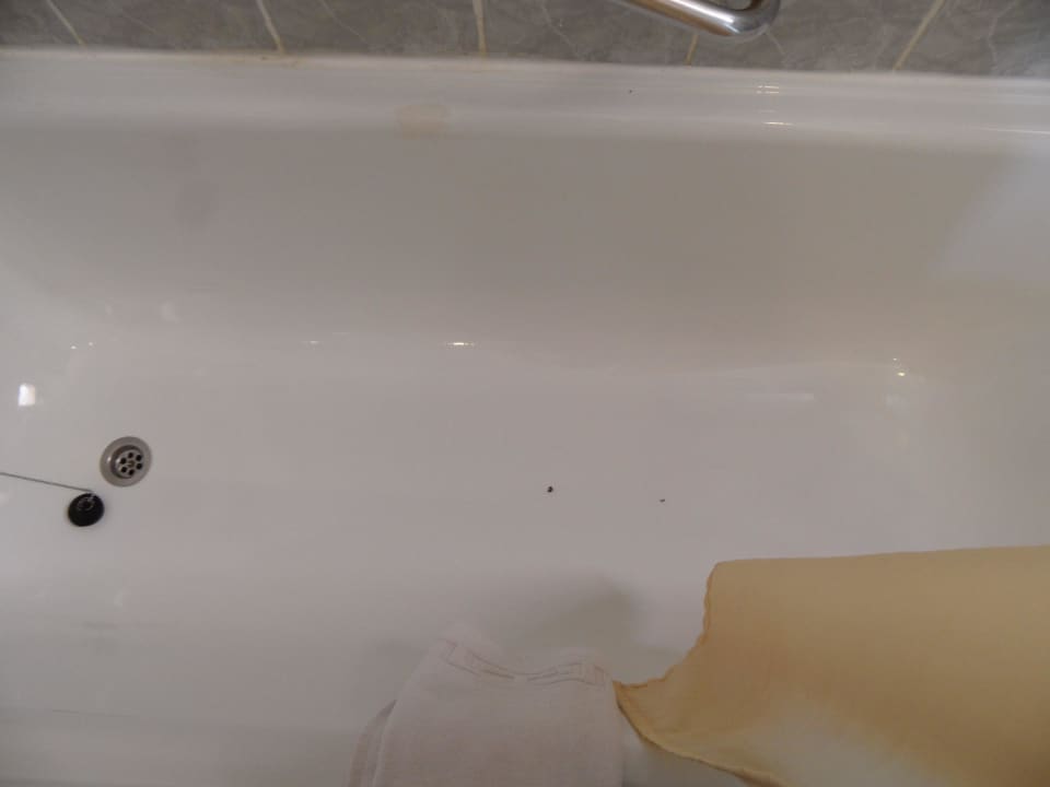 Bei Ankunft, die Badewanne Pharaoh Azur Resort