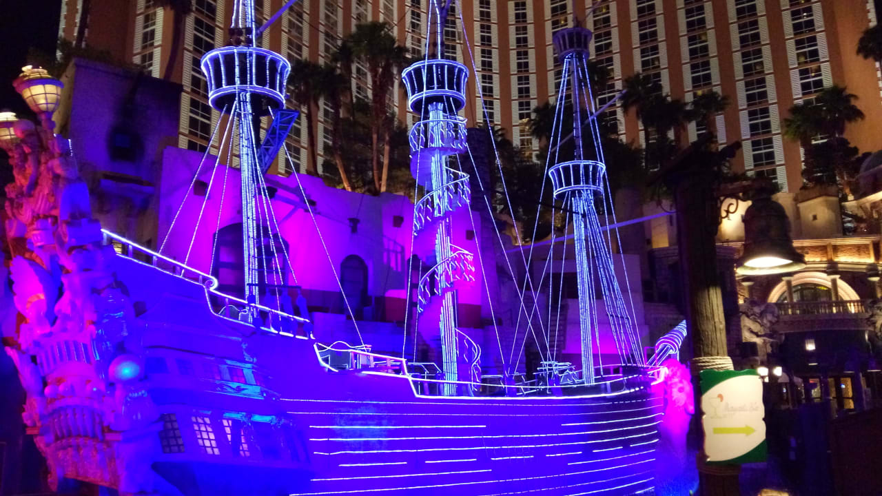 Ehemalige Hotelshow Treasure Island - TI Las Vegas Hotel & Casino
