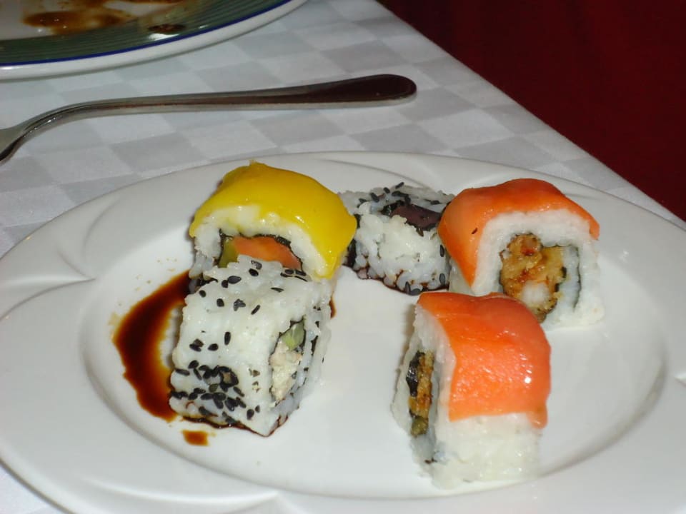 Sushi im Buffetrestaurant Paradisus Princesa del Mar Resort & Spa - Adults only