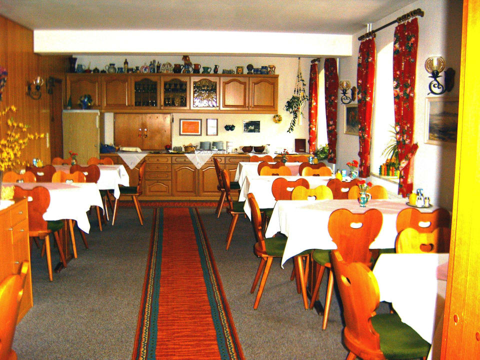 Frühstücks- und Speiseraum Hotel-Pension Waldhaus