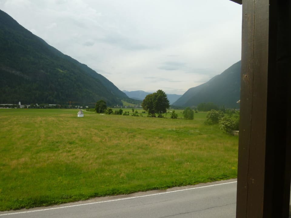 Blick vom Balkon Hotel Wiesenhof