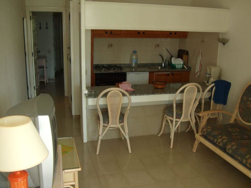 Küche mit Wohnbereich Sahara Beach Club