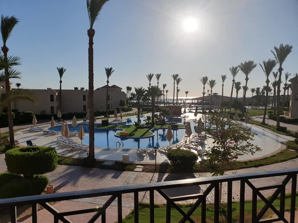 Ausblick Cleopatra Luxury Resort Makadi Bay