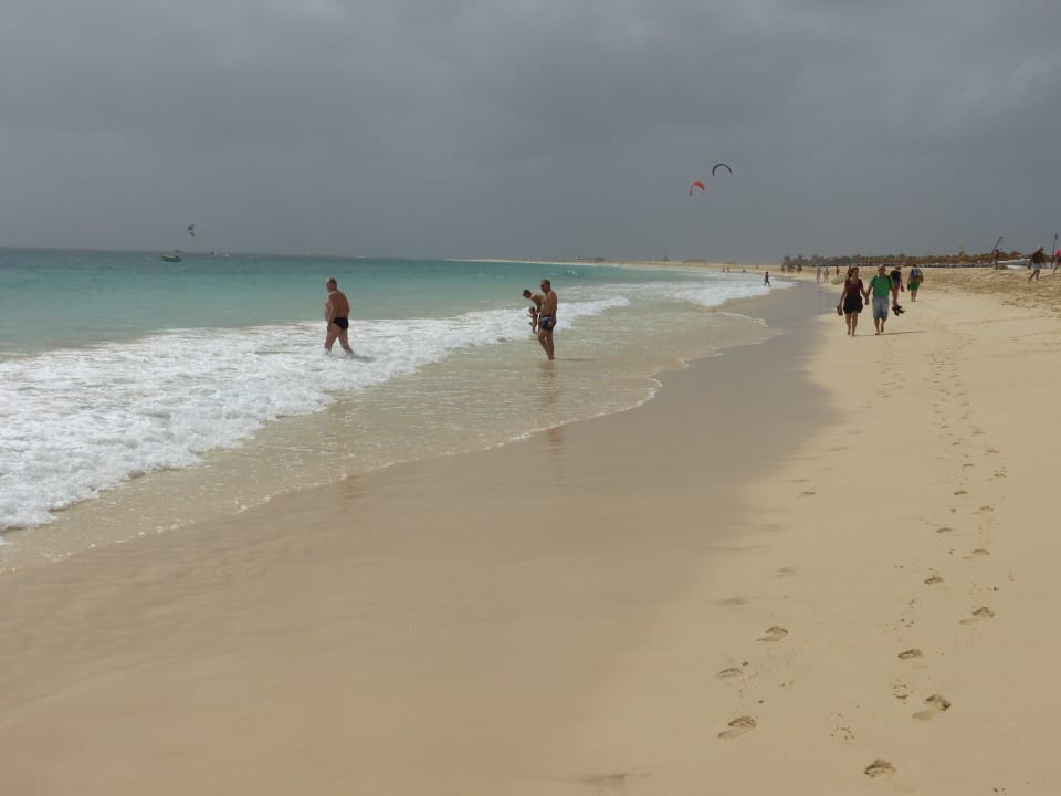 Blick nach rechts Oasis Salinas Sea