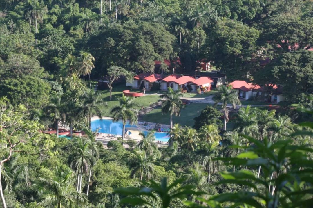 Die Anlage von oben Villa Soroa