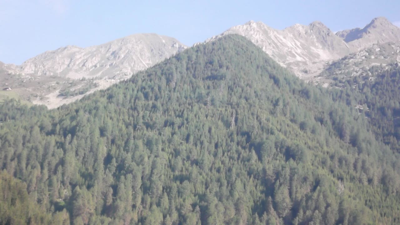 Blick vom Zimmer in die Berge Falkensteiner Hotel & Spa Falkensteinerhof
