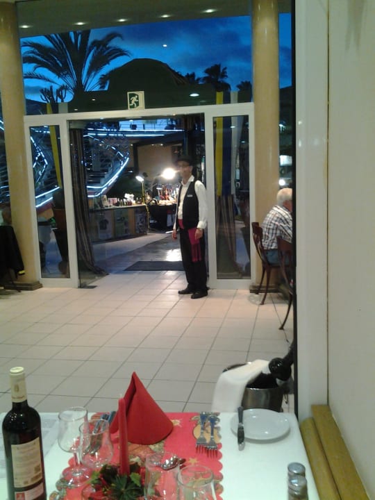 Eimpfang im Restaurante Suites & Villas by Dunas