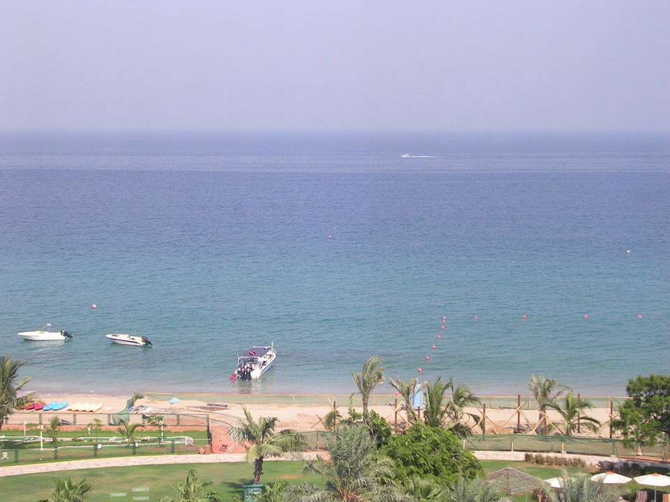 Vom 4ten Stock Hotel Le Meridien Al Aqah Beach Resort