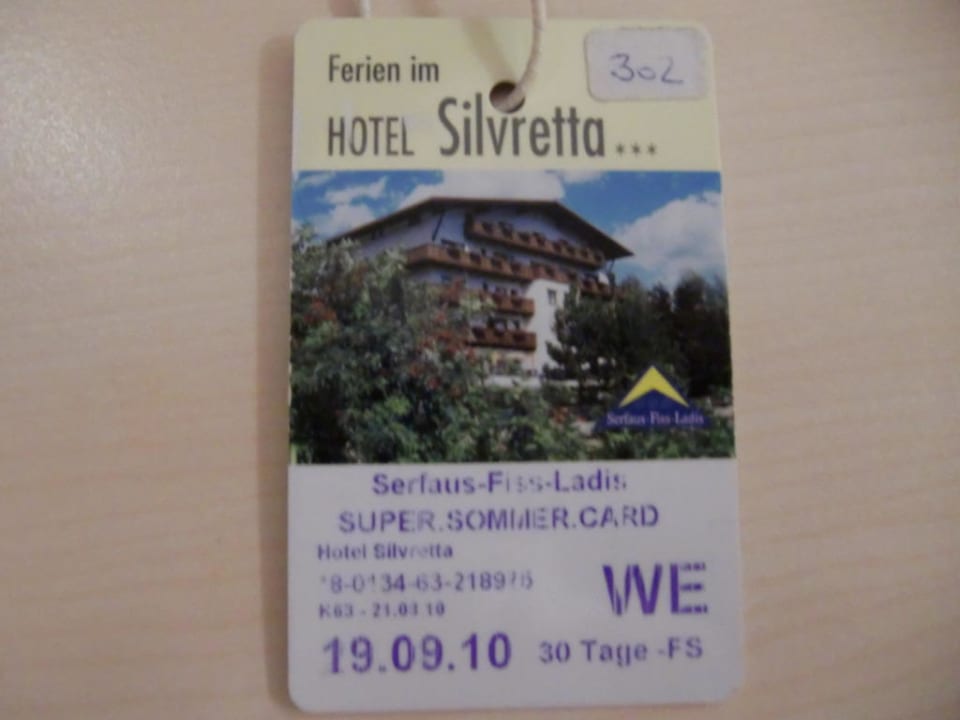 Super Sommer Card Hotel Silvretta