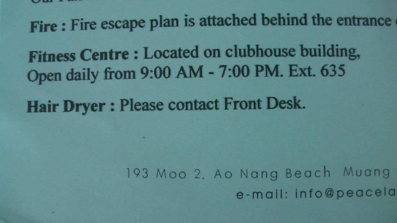 Fitness Center  Peace Laguna Resort and Spa