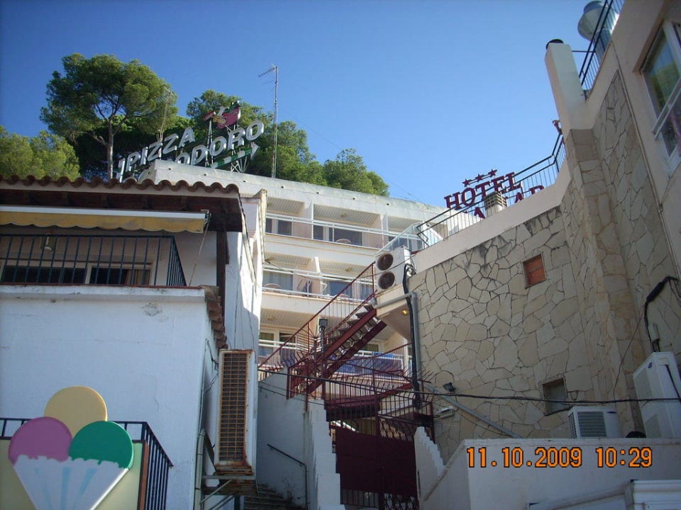 Außenabgang Hotel Rosamar Maxim - Adults only