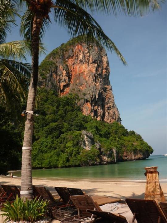Blick auf die Felsen Hotel Railay Bay Resort & Spa