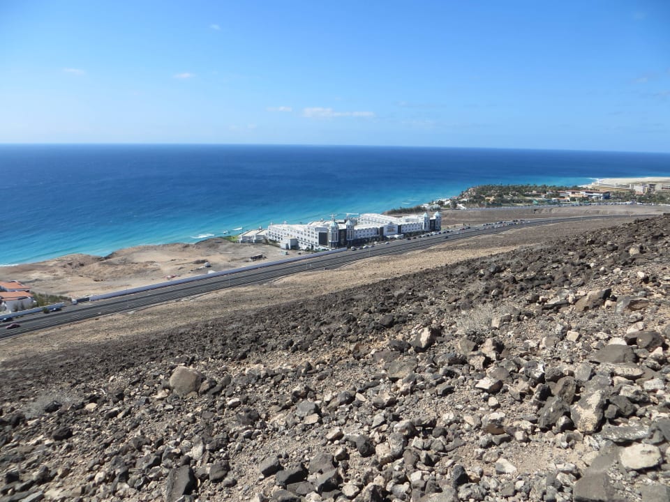 Wir steigen den Hotelberg Esquinzo hoch TUI MAGIC LIFE Fuerteventura